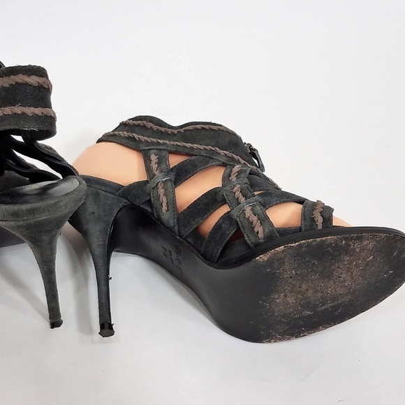 Elizabeth & James Rustic 4" high Heel Sandals 7.5 - Picture 3 of 4